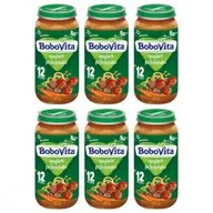 Dania dla dzieci - BoboVita Obiadek Spaghetti po bolońsku dla dzieci 1-3 lata zestaw 6 x 250 g - miniaturka - grafika 1