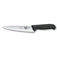Noże kuchenne - Victorinox nóż kuchenny nóż do krojenia ze specjalnym szlifem falistym fibrox długość: 19 cm, 5.2033 CC265 - miniaturka - grafika 1