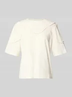 Koszulki i topy damskie - T-shirt o kroju relaxed fit z okrągłym dekoltem model ‘BRAIDA’ - miniaturka - grafika 1