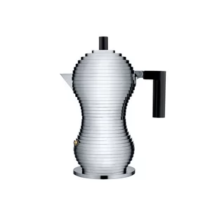 Alessi Zaparzacz do espresso Pulcina z czarnym uchwytem 150 ml - Zaparzacze i kawiarki - miniaturka - grafika 1