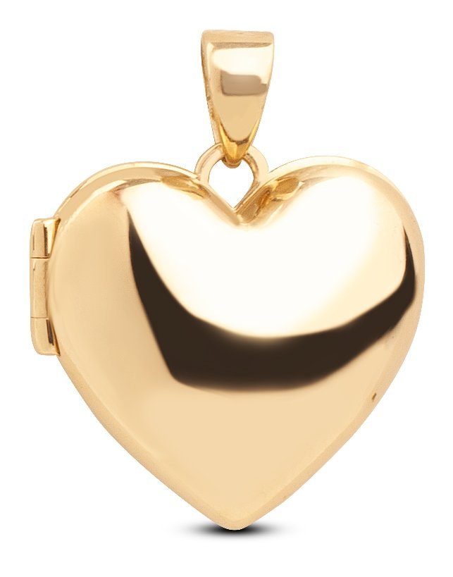 PIĘKNA ZAWIESZKA SERDUSZKO SEKRETNIK PUZDERKO NA ZDJĘCIA 14KT 585
