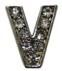 Akcesoria jeździeckie - Literka V do naczółka - HKM - miniaturka - grafika 1