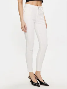 Morgan Jeansy 241-POLIA1 Écru Skinny Fit - Spodnie damskie - miniaturka - grafika 1