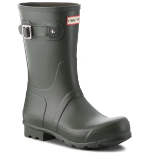 Kalosze Hunter Original Short MFS9000RMA Zielony - Kalosze męskie - miniaturka - grafika 1