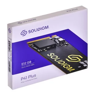 SOLIDIGM P41 PLUS M.2 2280 PCIE4 SSD 512GB - Dyski SSD - miniaturka - grafika 3