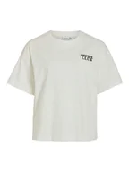 Koszulki i topy damskie - Vila Koszulka "Vimonie" w kolorze białym - miniaturka - grafika 1