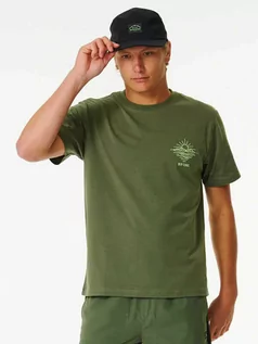 Koszulki dla chłopców - Rip Curl VAPORCOOL PARADISE dark olive koszulka męska - XL - grafika 1