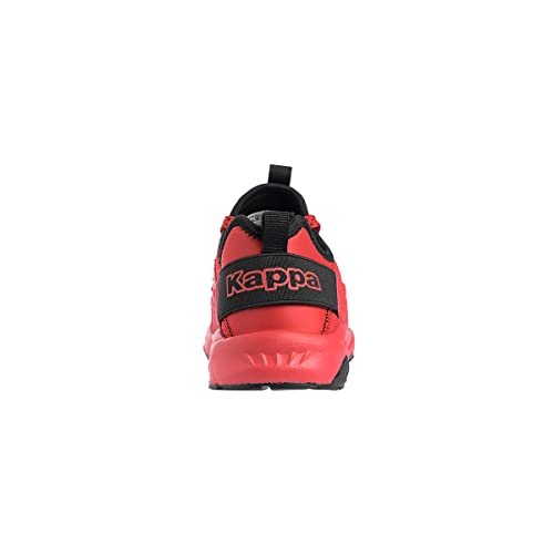 Kappa Unisex San Puerto Lace Jr Low-top, czerwony czarmy, 37 EU