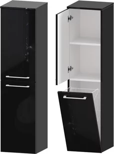 Słupek Łazienkowy ROSEN 35 2D K L- Uchwyt Biały - Szafki łazienkowe - miniaturka - grafika 1