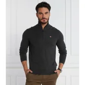 Swetry męskie - Napapijri Wełniany sweter DAMAVAND | Regular Fit - miniaturka - grafika 1