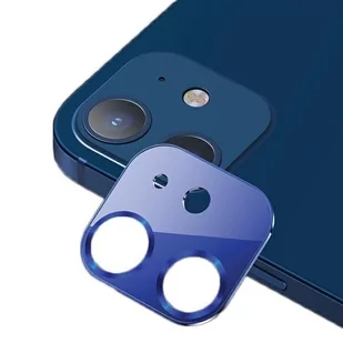 USAMS Camera Lens Glass iPhone 12 metal niebieski/blue BH703JTT05 (US-BH703) 6958444940151 - Etui i futerały do telefonów - miniaturka - grafika 2