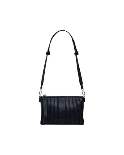 Desigual, BAG_KAPELA DORTMUND FLAP Damskie, Czarny (Black)