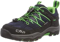 Buty dla chłopców - CMP Unisex dziecięce Rigel Low Rise buty turystyczne dla dzieci, Niebieski B niebieski Gecko 51ak - 28 EU - miniaturka - grafika 1