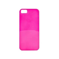 Etui i futerały do telefonów - XQISIT Etui iPlate Glossy do iPhone 5/5S Różowy 15105 15105 - miniaturka - grafika 1