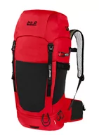 Plecaki - Plecak trekkingowy Jack Wolfskin Wolftrail 34 Recco - adrenaline red - miniaturka - grafika 1