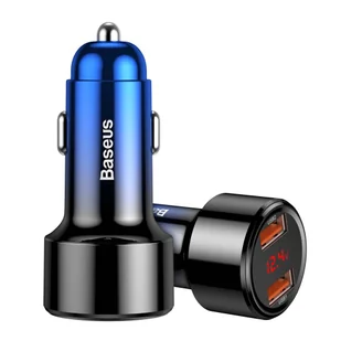 Baseus Baseus Magic Series Dual QC - ładowarka samochodowa Quick Charge 3.0 2x USB 45W 6A niebieski (CCMLC20A-03) hurtel-50576-0 - Ładowarki samochodowe - miniaturka - grafika 20