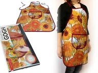 Fartuchy i rękawice kuchenne - Fartuszek kuchenny - V. van Gogh, Słoneczniki (CARMANI) - miniaturka - grafika 1