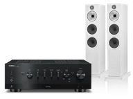 Zestawy stereo - Yamaha R-N800A (czarny) + 603 S3 (biały) - miniaturka - grafika 1