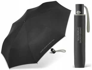 PARASOL PARASOLKA DAMSKA MĘSKA BENETTON MINI AUTOMAT POKROWIEC - Parasole - miniaturka - grafika 1