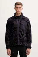 Bluzy męskie - Helly Hansen bluza sportowa Panorama kolor fioletowy wzorzysta 63349 - miniaturka - grafika 1