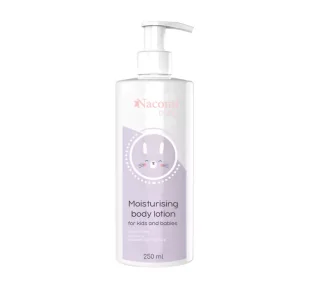 Nacomi Baby - Moisturizing Body Lotion - Nawilżająca emulsja dla dzieci i niemowląt - 250 ml - Kosmetyki kąpielowe dla dzieci - miniaturka - grafika 1