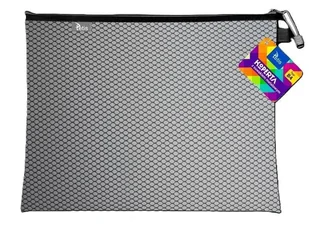 KOPERTA Z SUWAKIEM METALOWYM B4 38X29 CM CZARNA TETIS - Długopisy - miniaturka - grafika 1