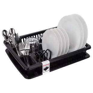 Suszarka do naczyń Jelsi 46 cm z ociekaczem, antracyt - Suszarki do naczyń Suszarka do naczyń Jelsi 46 cm z ociekaczem, antracyt - Suszarki do naczyń - miniaturka - grafika 1