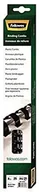 Grzbiety do bindownic - Fellowes Grzbiet, 5330003 - Grzbiety plastikowe okrągły 6 mm, biały, 25 szt - miniaturka - grafika 1