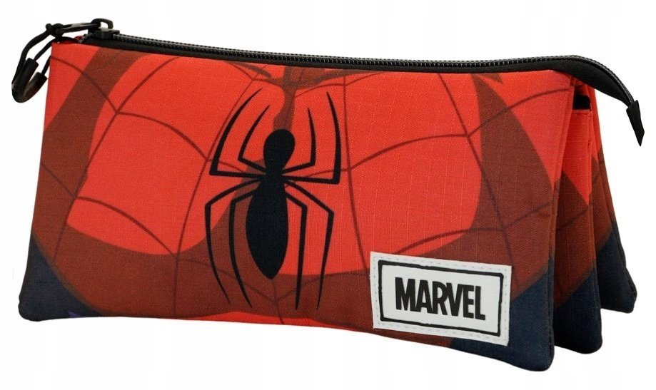 Piórnik 3 Przegrody Spiderman Saszetka