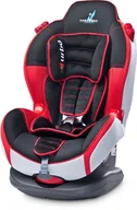 Foteliki samochodowe - Caretero Sport Turbo Fix 8-25kg Czerwony - miniaturka - grafika 1