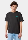 Koszulki męskie - t-shirt uomo wrangler 112362396 black - miniaturka - grafika 1