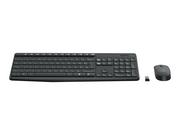 Zestawy myszka + klawiatura - LOGITECH 920-007948 Logitech klawiatura + mysz bezprzewodowa MK235, Szare, RUS - miniaturka - grafika 1