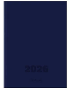 Kalendarz 2026 A4 dzienny Szefa Dtp granat Herlitz - kalendarz - Kalendarze - miniaturka - grafika 1