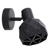 Lampy ścienne - Light Prestige Reus 1pł. spot czarny LP-8069/1WS BK - miniaturka - grafika 1