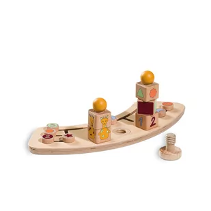 hauck zabawka do krzesełka sorter z żyrafą - Krzesełka do karmienia - miniaturka - grafika 1