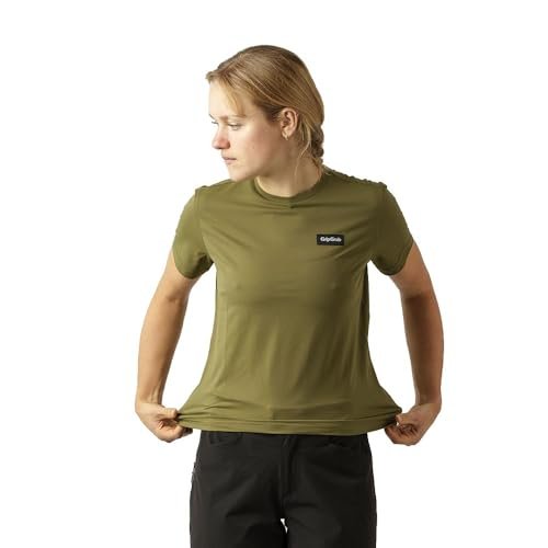 GripGrab EXPLR Technical T-shirt damski z krótkim rękawem, na lato, do jazdy na rowerze, sportowa koszulka funkcyjna z powłoką Polygiene zapobiegającą powstawaniu nieprzyjemnych zapachów