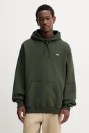 Bluzy męskie - Vans bluza bawełniana męska kolor zielony z kapturem z aplikacją VN000P21EMU1 - miniaturka - grafika 1