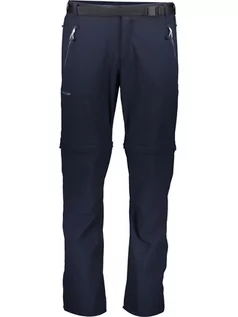 Odzież trekkingowa męska - Regatta Spodnie funkcyjne "Xert Str II" w kolorze granatowym - grafika 1