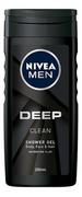Żele pod prysznic dla mężczyzn - Nivea Żel pod prysznic Men Deep 250 ml - miniaturka - grafika 1