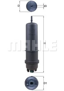 Filtr paliwa Mahle KL 872/7 - Filtry paliwa - miniaturka - grafika 1