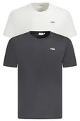 Koszulki męskie - KOSZULKA FILA Z KRÓTKIM RĘKAWEM MĘSKA BIAŁA - miniaturka - grafika 1
