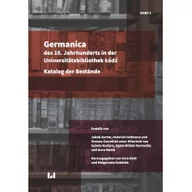 Nauka - Germanica des 16 Jahrhunderts in der Universitätsbibliothek Łódź - miniaturka - grafika 1