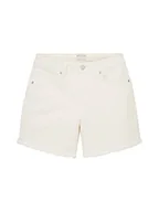 Spodenki damskie - TOM TAILOR Szorty jeansowe dla dziewczynek i dzieci, 10315 - Whisper White, 158 cm - miniaturka - grafika 1