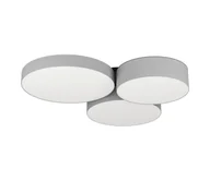 Lampy sufitowe - Eglo 900855-LED RGBW Ściemnialny plafon BARBANO-Z 3xLED/7,5W/230V szary - miniaturka - grafika 1