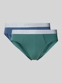 Majtki męskie - Slipy z elastycznym pasem z logo w zestawie 2 szt. - miniaturka - grafika 1