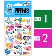 Zabawki kreatywne - TATUAŻE ZMYWALNE DLA DZIECI KSIĘŻNICZKI WZORY ORYGINALNE - miniaturka - grafika 1