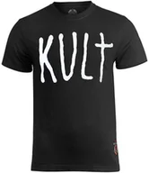 Koszulki męskie - Koszulka Kult - Białe Logo I-Xxl - miniaturka - grafika 1