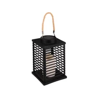 Lampy ogrodowe - Latarenka solarna 14,5 x 14,5 x 24,5 cm - miniaturka - grafika 1