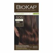 Farby do włosów i szampony koloryzujące - Biokap LAB PHARMA DELICATO RAPID 5.05 Orzechowy kasztan, 135ml - miniaturka - grafika 1