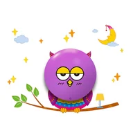Akcesoria do oświetlenia - Lampa dziecięca LED 0,6W OWL ML112 Milagro - miniaturka - grafika 1